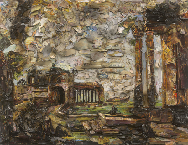 600x463 Vik Muniz, Afterglow Pictures Of Ruins , Palazzo Cini Venise - Afterglow Painting