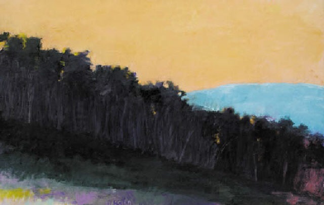 640x405 Afterglow Ii By Wolf Kahn On Artnet - Afterglow Painting