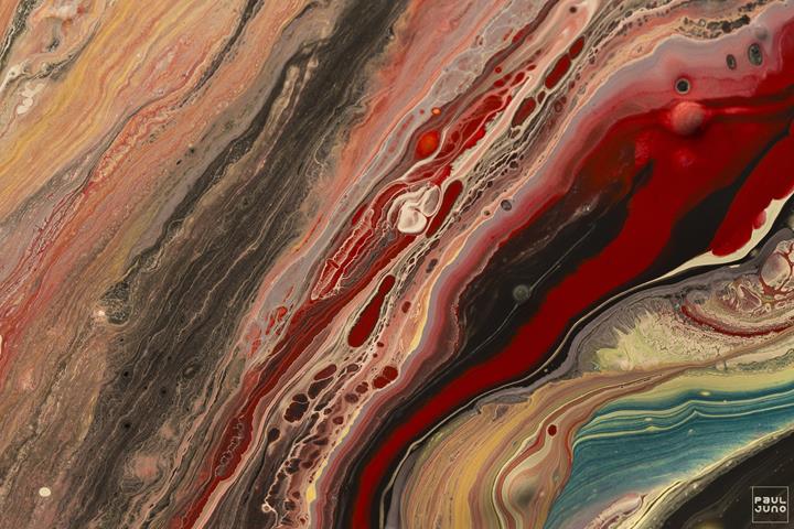 720x480 Agate Paintings By Paul Juno Feather Of Me - Agate Painting