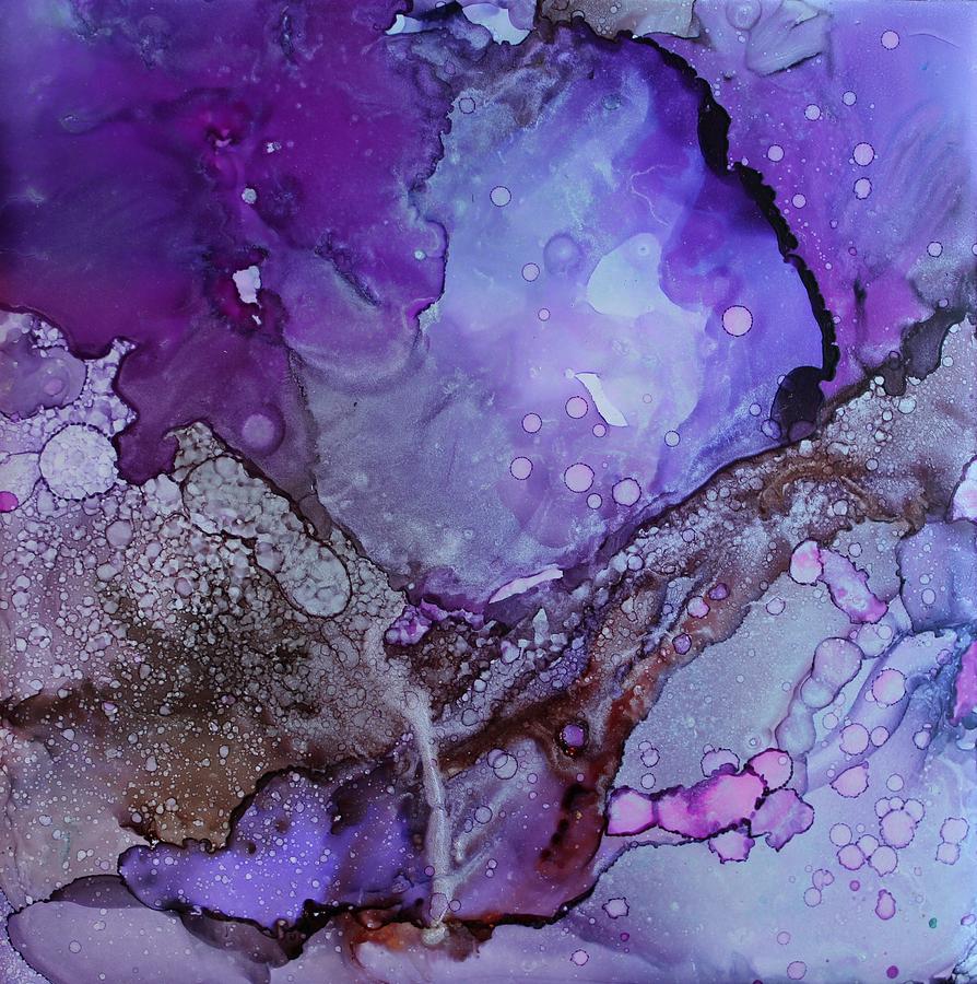 894x900 Agate Painting By Ruth Kamenev - Agate Painting