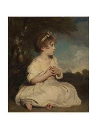 338x450 The Age Of Innocence Giclee Print By Sir Joshua Reynolds - Age Of Innocence Painting Value