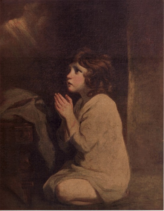 545x700 The Infant Samuel By Sir Joshua Reynolds - Age Of Innocence Painting Value