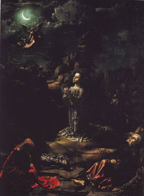 500x681 Agony In The Garden Famous Paintings - Agony In The Garden Painting