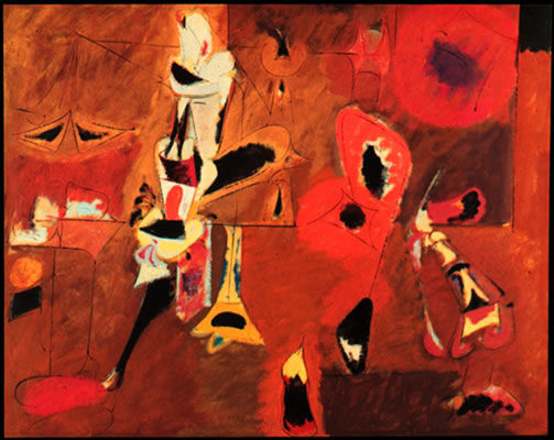 503x400 Arshile Gorky Most Important Art Theartstory - Agony Painting