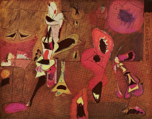 611x480 Gorky Agony Painting - Agony Painting