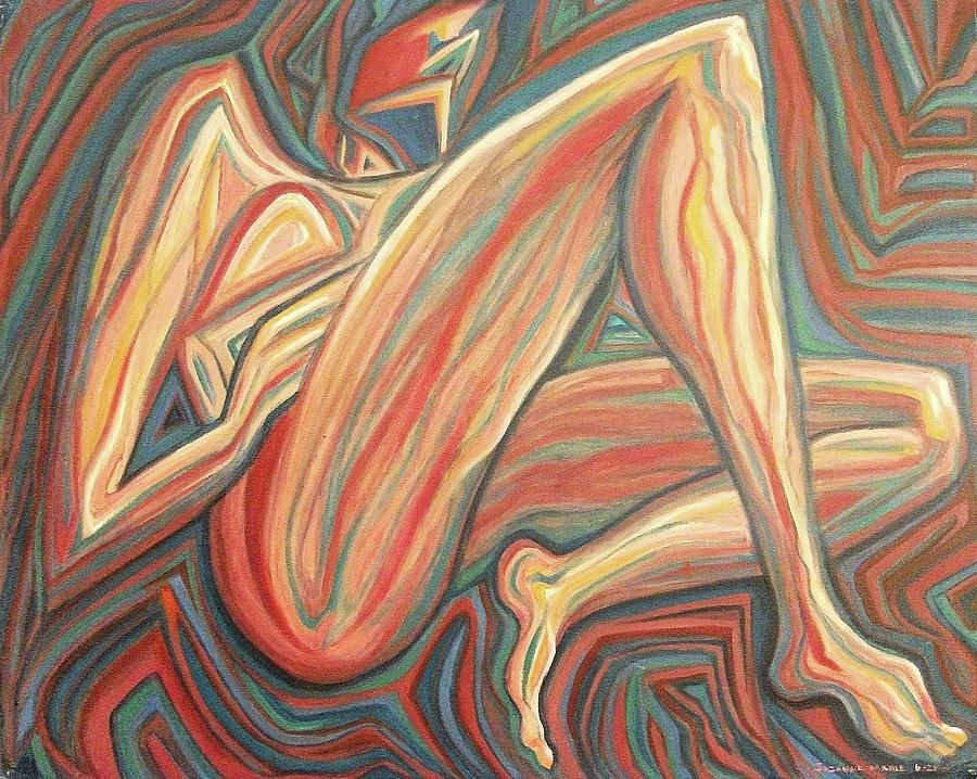 900x718 Pain And Agony Painting By Suzanne Marie Leclair - Agony Painting