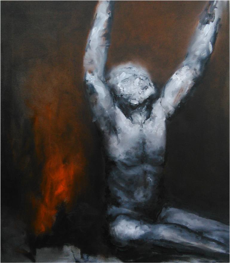 770x882 Saatchi Art Agony Painting By Mladen Ilic - Agony Painting