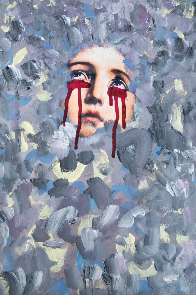 770x1155 Saatchi Art Agony Painting By Zeren Badar - Agony Painting
