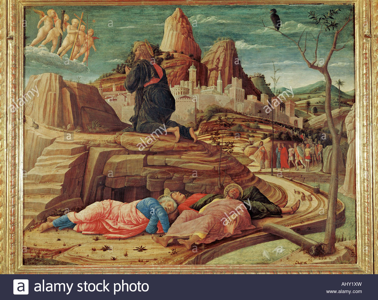 1300x1034 Fine Arts, Mantegna, Andrea, (1431 - Agony Painting