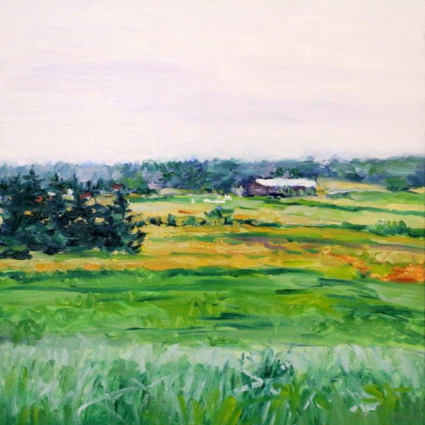600x600 Maine Farmland Trust Artist Residency Program Promotes Agriculture - Agriculture Painting