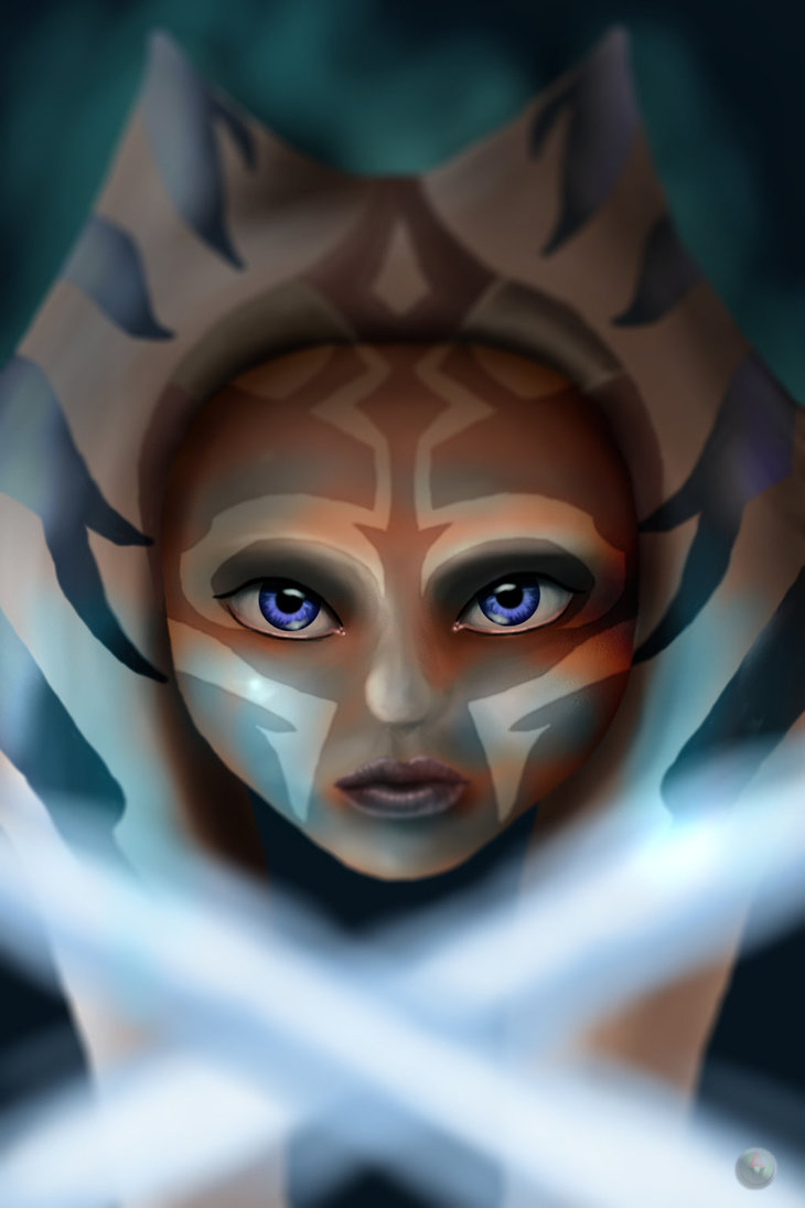 730x1095 Ahsoka Tano By Reillyington86 - Ahsoka Tano Painting