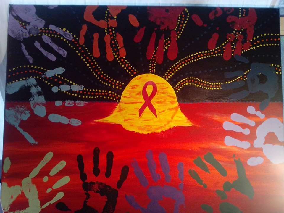 960x720 Hivaids Painting By Tristantemplar - Aids Painting