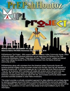 232x300 Prepahhontoz Tipi Project For National Native American Hivaids - Aids Painting