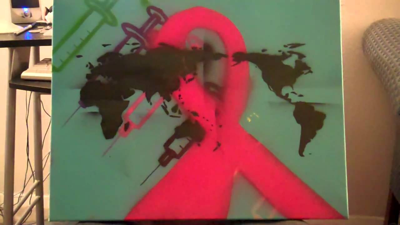 1280x720 Bid On This Painting For The Devchelle2 Hivaids Charity Event - Aids Painting