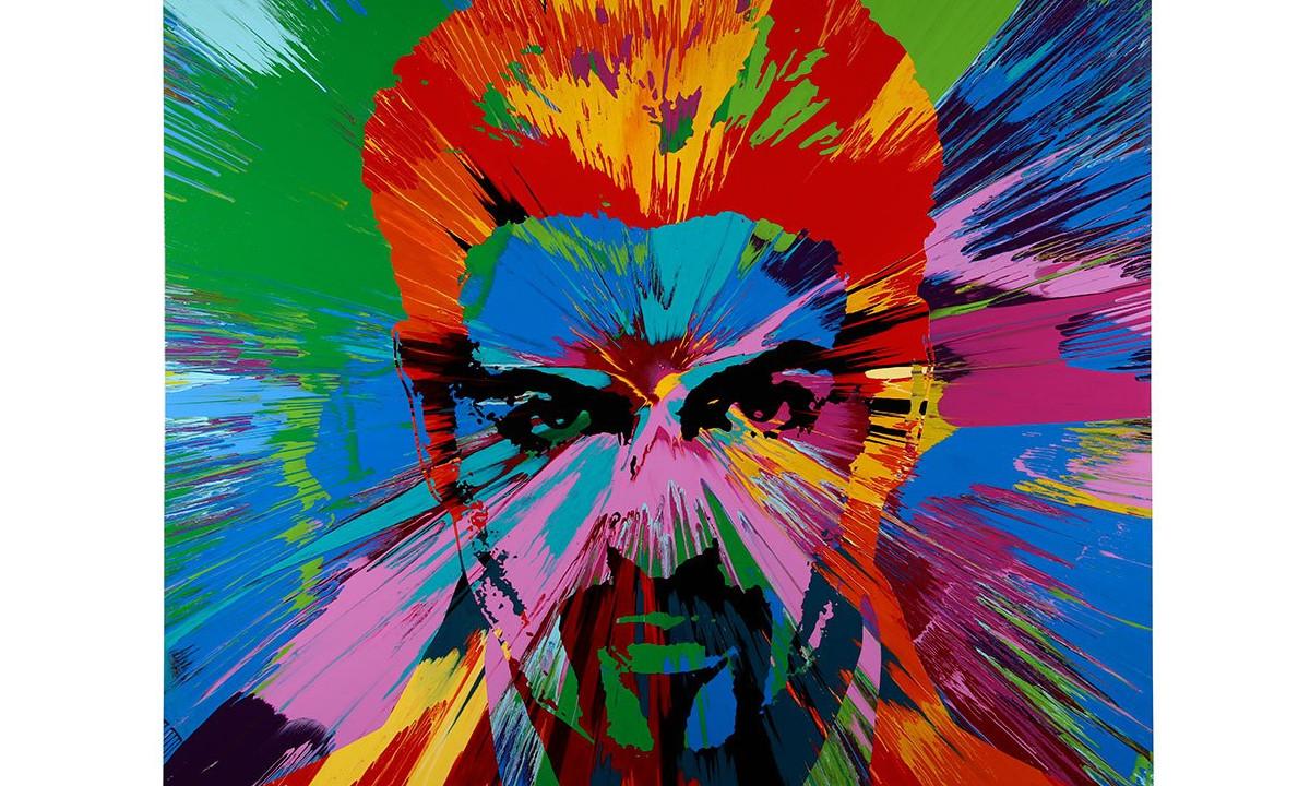 1200x720 George Michael' Painting By Damien Hirst Will Be Sold This Friday - Aids Painting