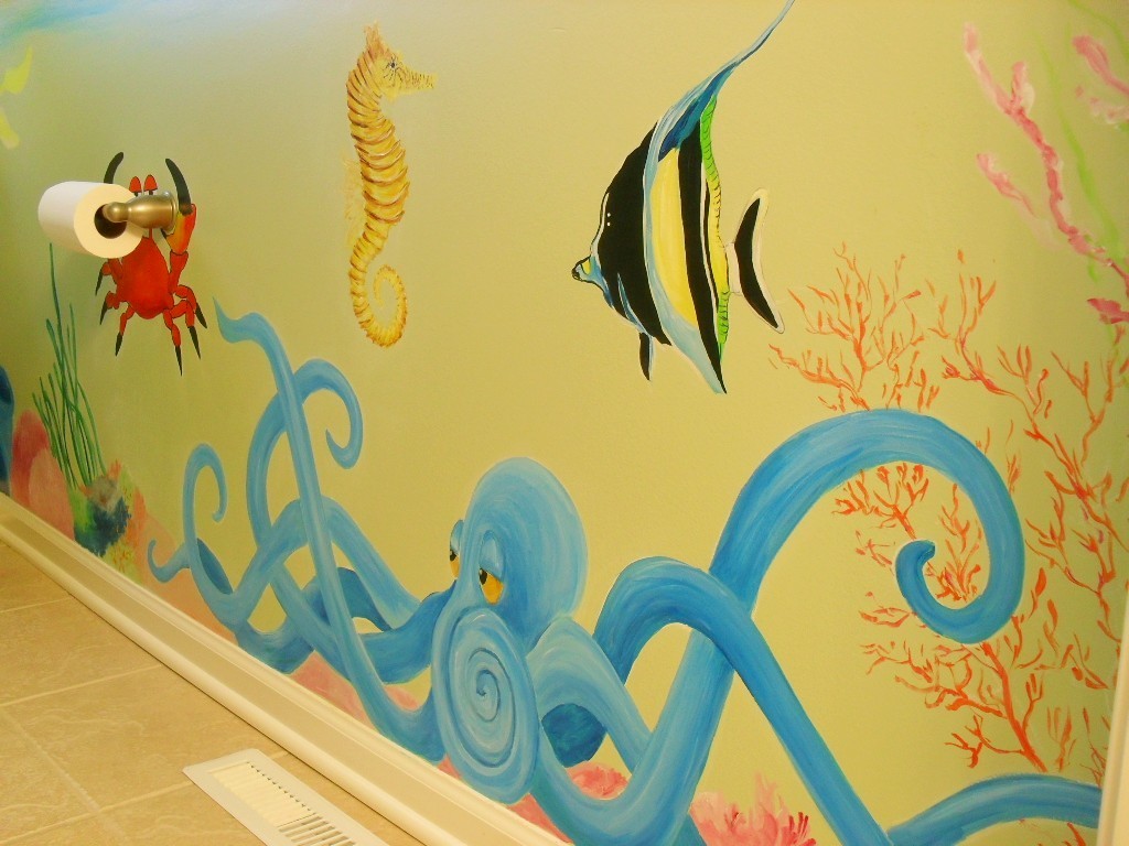 Airbrush Wall Painting at PaintingValley.com | Explore collection of ...