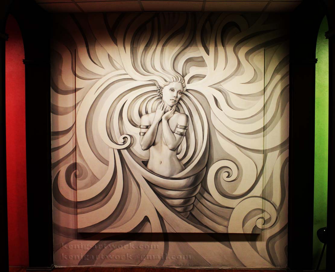 1111x902 Wall Painting - Airbrush Wall Painting