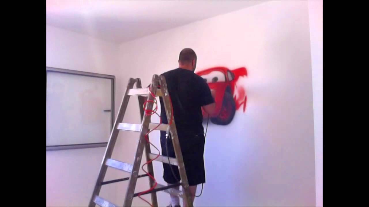 1280x720 Airbrush Wall Painting - Airbrush Wall Painting