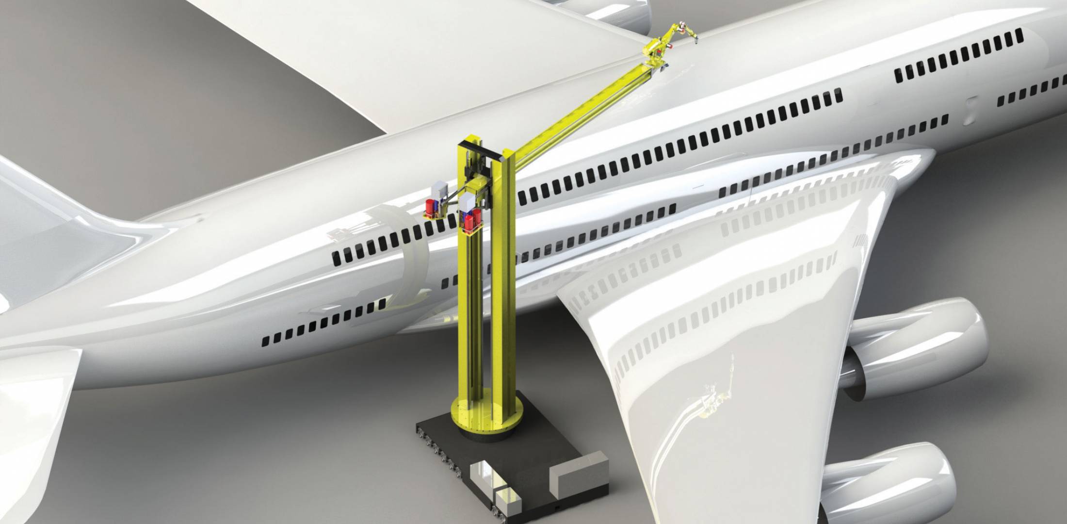2200x1080 Lr Systems Develops Stripping, Painting Robots Air Transport - Aircraft Painting