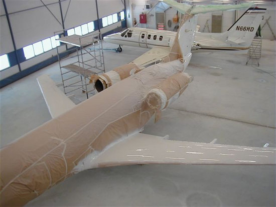 550x413 Northern Aircraft Painting Services (Napsab) - Aircraft Painting