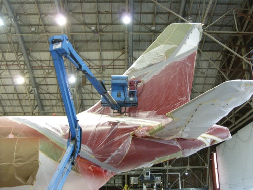 500x375 Premier Aviation Aircraft Services - Aircraft Painting