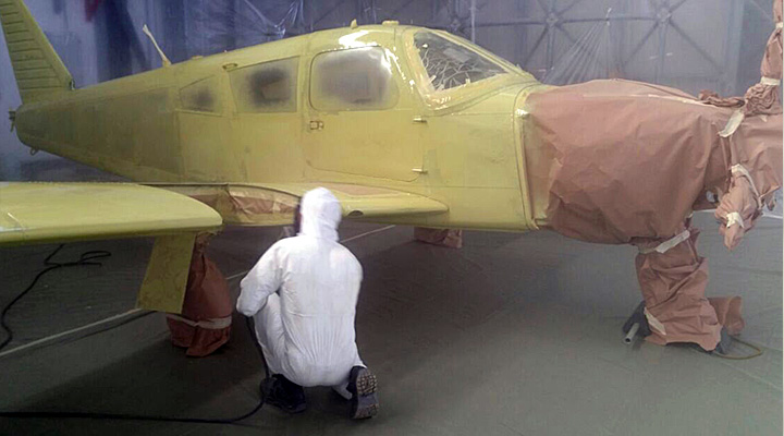 720x400 Aircraft Painting - Aircraft Painting