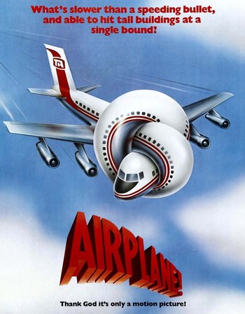 350x448 Airplane! (Film) - Airplane Movie Painting