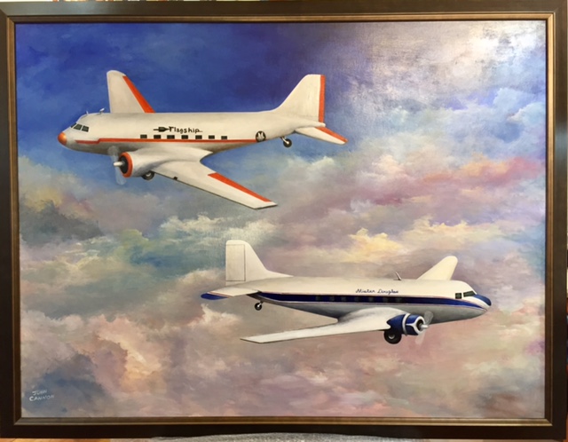 640x498 Final Version Of Airplane Painting - Airplane Painting
