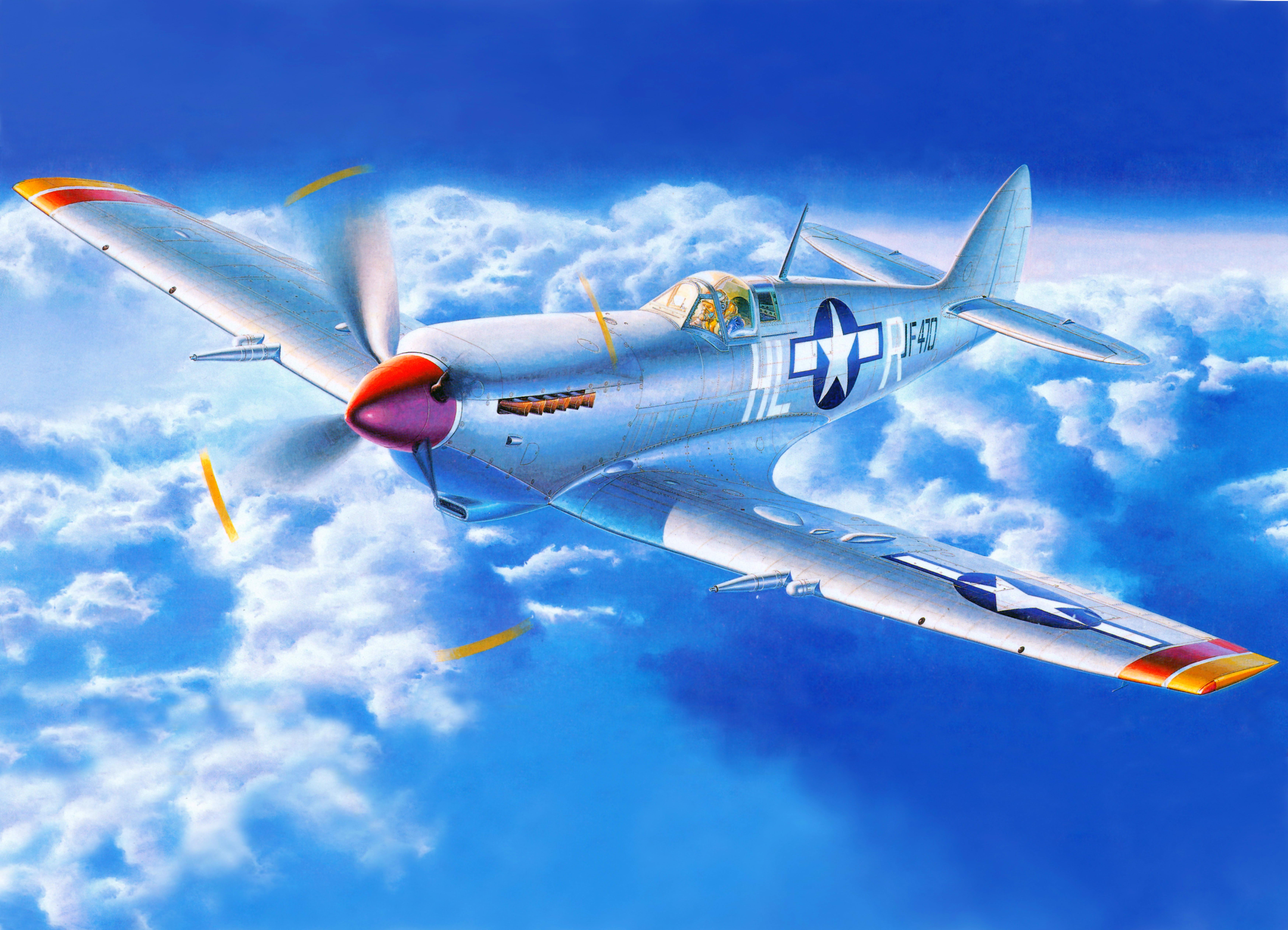 6992x5048 Picture Airplane Painting Art Aviation 6992x5048 - Airplane Painting