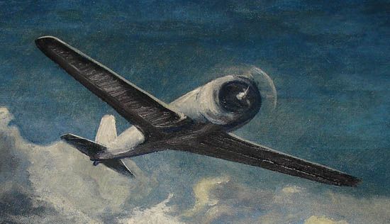 550x316 Airplane Paintings - Airplane Painting