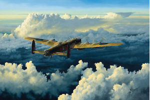 300x200 Avro Lancaster Bomber Plane 101 Squadron Aircraft Airplane - Airplane Painting