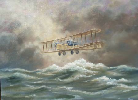 450x326 Collect Air Original Artwork - Airplane Painting On Canvas