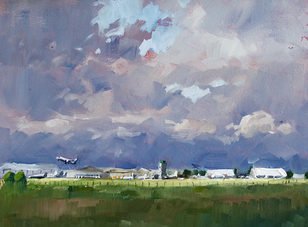 450x332 Marshall's Airport, Cambridge - Airport Painting