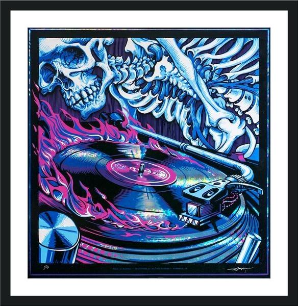 584x600 Aj Painting The Devils Music Stained Glass - Aj Painting