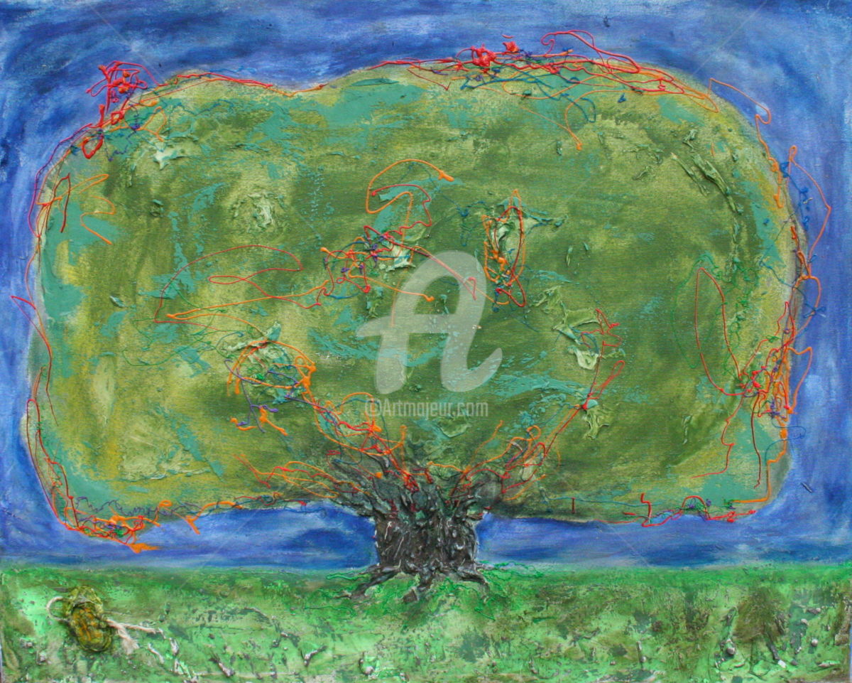 1200x961 Tree Of Life (Children) (A.j.miracle Of Colours) - Aj Painting