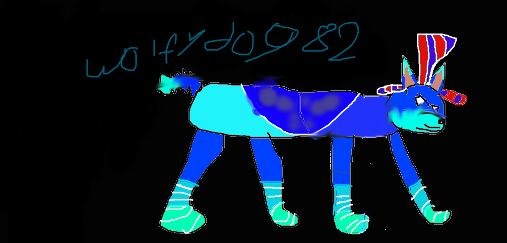 1006x482 Animal Jam Wolfydog82 Aj Painting By Wolfydog82 - Aj Painting