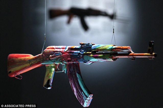 Ak 47 Painting at PaintingValley.com | Explore collection of Ak 47 Painting