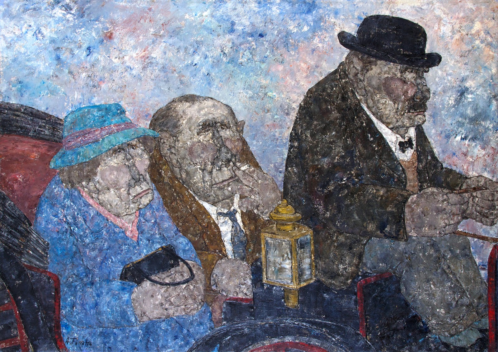 1600x1131 Akira Tanaka Abstract Figurative Painter Tutt'Art@ Pittura - Akira Painting