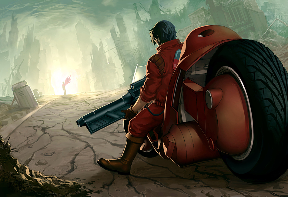950x650 Akira By Quirkilicious - Akira Painting