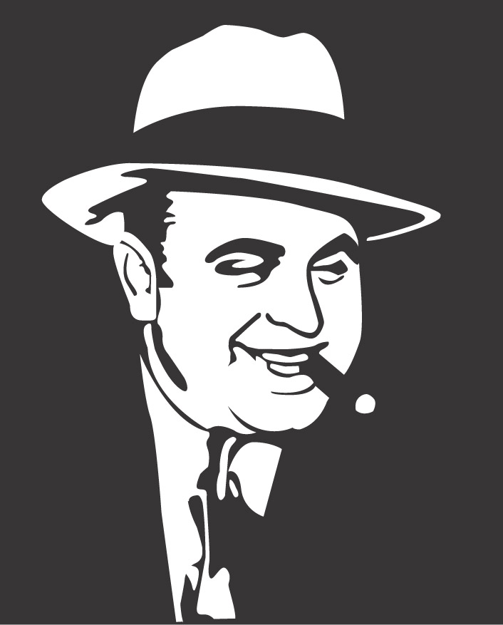 706x877 Al Capone Wallpapers Gallery - Al Capone Painting