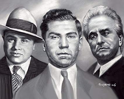 425x340 Al Capone - Al Capone Painting