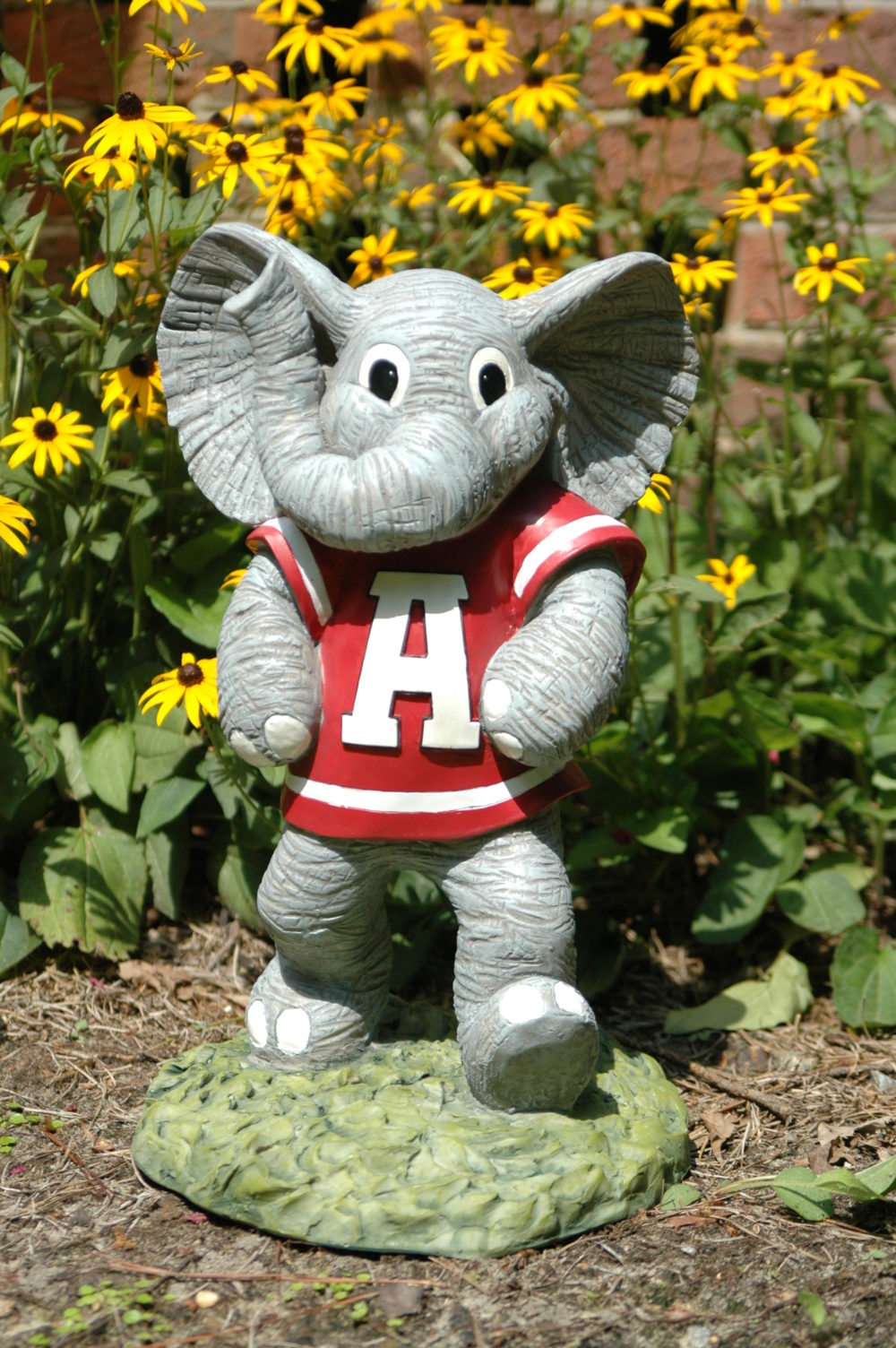 1000x1504 Alabama Crimson Tide Painted Statue College Statues - Alabama Crimson Tide Painting