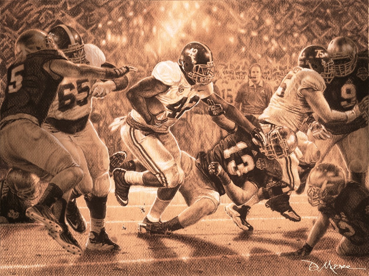 1263x944 Check Out - Alabama Crimson Tide Painting