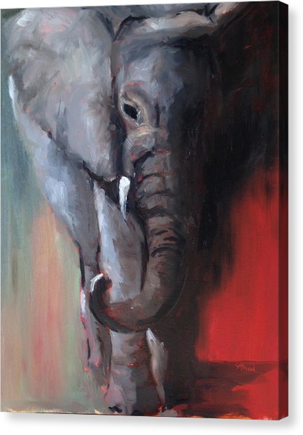 433x622 Alabama Elephant Canvas Prints Fine Art America - Alabama Elephant Painting