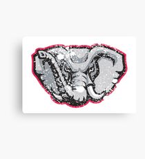 210x230 Alabama Elephant Painting Amp Mixed Media Canvas Prints Redbubble - Alabama Elephant Painting
