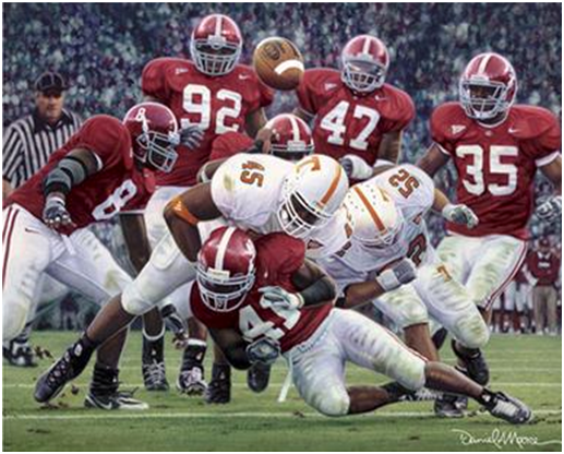 517x416 Appeals Court Set To Hear University Of Alabama Trademark Suit - Alabama Football Painting