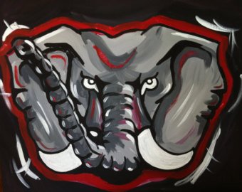 340x270 Alabama Painting Etsy - Alabama Painting