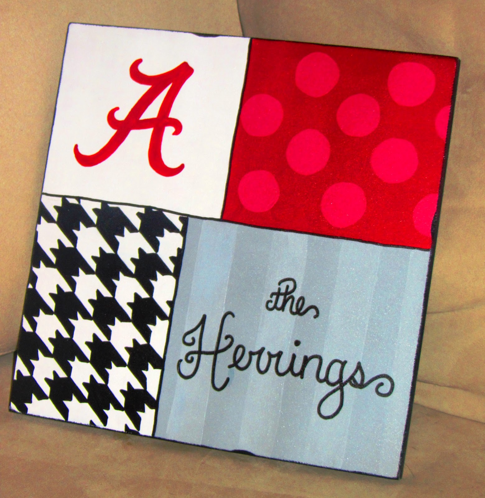 1559x1600 Lizzi's Creations Bama Wedding Painting - Alabama Painting