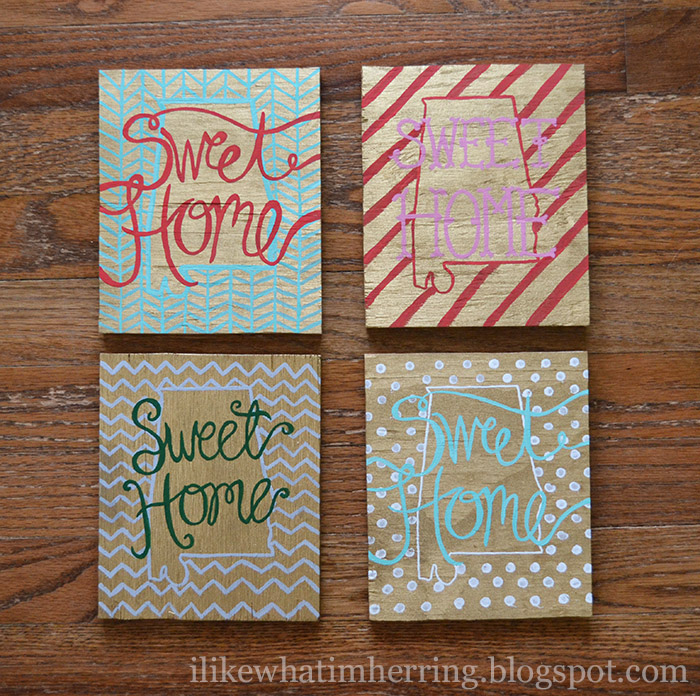 700x696 I Like What I'M Herring Sweet Home Alabama Paintings - Alabama Painting