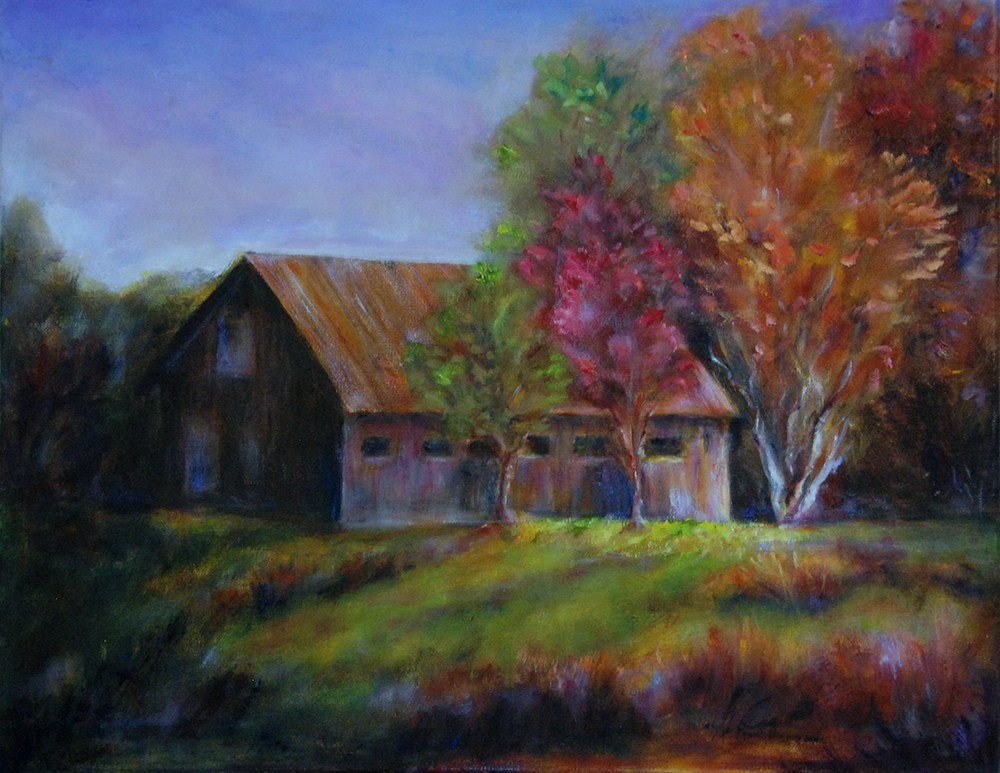 1000x773 Alabama Barn - Alabama Painting